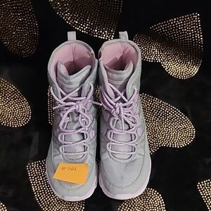 Stylisg Girl's Snowboots- Pink and Gray